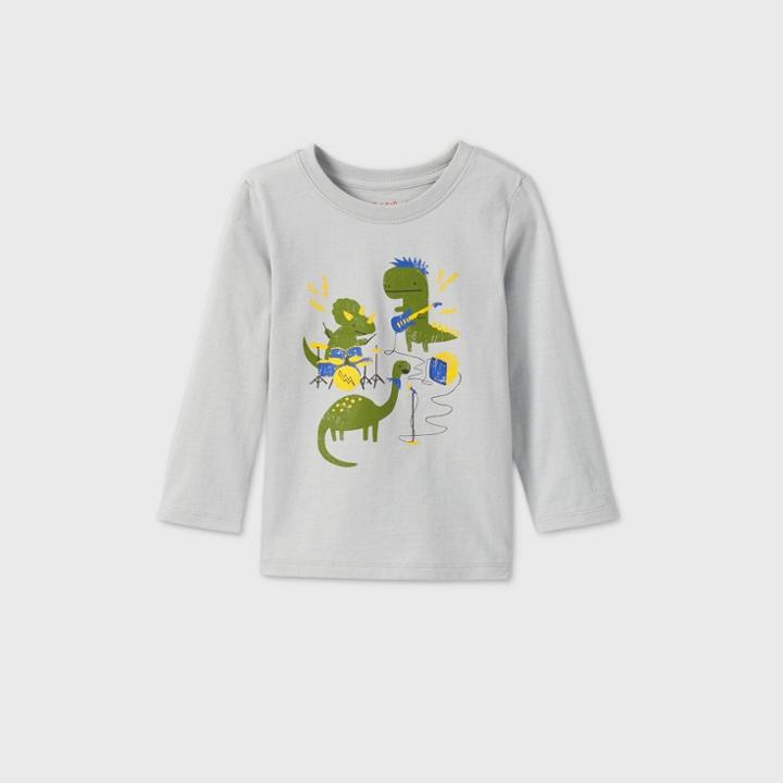 Toddler Boys' Long Sleeve Dino Band Graphic T-shirt - Cat & Jack