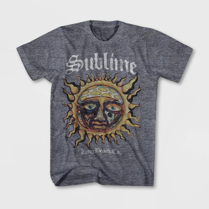 Women's Sublime Short Sleeve Graphic T-shirt (juniors') - Charcoal S, Women's, Size: