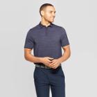 Men's Golf Striped Polo T-shirt - C9 Champion Navy Heather