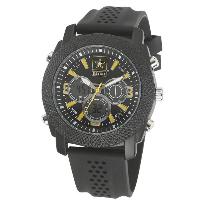Men's' Wrist Armor U.s. Army C21 Digital Quartz Watch - Black,
