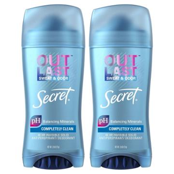 Secret Outlast 48-hour Invisible Solid Antiperspirant And Deodorant - Completely Clean