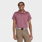 Men's Striped Polo Shirt - All In Motion Berry