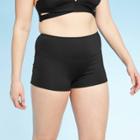 Women's High Waist Shorts - Kona Sol Black