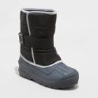 Kids' Asher Winter Boots - Cat & Jack Black