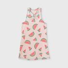 Toddler Girls' Tank Top Watermelon Knit Dress - Cat & Jack Pink 12m, Toddler Girl's