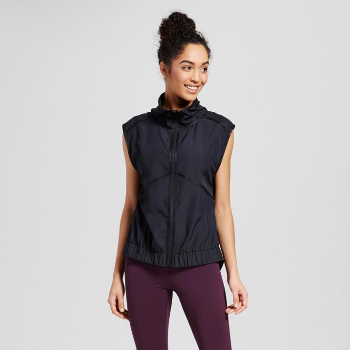 Women's All - Weather Run Activewear Vests - C9 Champion Black