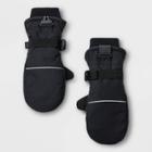 Kids' Onyx Ski Mittens - All In Motion Black