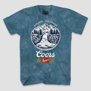 Men's Coors Banquet Short Sleeve Graphic T-shirt - Navy Blue