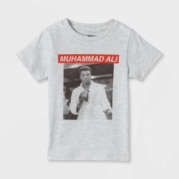 Toddler Boys' Muhammad Ali Short Sleeve T-shirt - Oatmeal