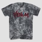Men's Marvel Venom Short Sleeve Graphic T-shirt - Charcoal Gray