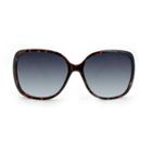 Women's Square Tort Sunglasses - A New Day Brown