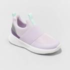 Toddler Gray Slip-on Sneakers - Cat & Jack Light Purple