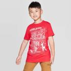 Petiteboys' Short Sleeve Christmas Graphic T-shirt - Cat & Jack Red S, Boy's,