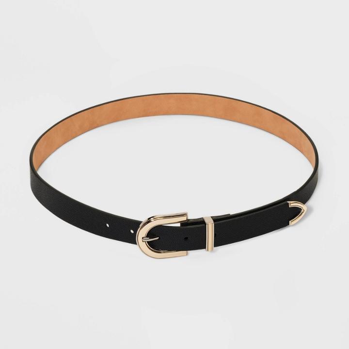 Women's Harness Belt - A New Day Black