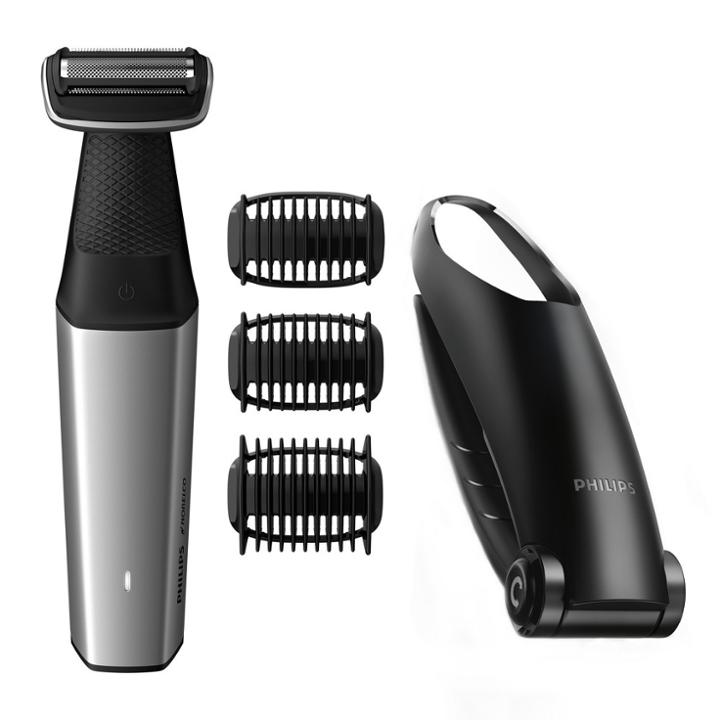 Philips Norelco Bodygroom Series 3500 Men's Rechargeable Trimmer With Back Attachment - Bg5025/49
