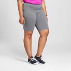 Women's Plus-size Freedom Bermuda - C9 Champion Black Heather 2x, Size: