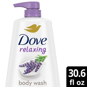 Dove Beauty Relaxing Body Wash Pump - Lavender & Chamomile