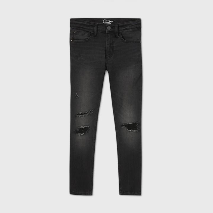 Boys' Super Skinny Fit Mid-rise Jeans - Art Class Black