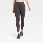 Women's High-waisted Cargo Leggings - All In Motion Charcoal Gray