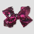 Target Girls' Nickelodeon Jojo Siwa Reversible Sequence Bow Hair Clip - Pink/silver,