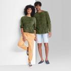 Adult Regular Fit Crewneck Long Sleeve T-shirt - Original Use Green