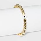 Sugarfix By Baublebar Heart Charm Stretch Bracelet - Black/gold
