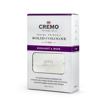 Cremo Solid Cologne Bergamot &