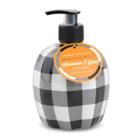 Maison De Base Halloween Harvest Hand Soap - Buffalo Check/cinnamon