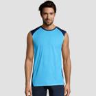 Hanes Men's Sport Performance Muscle T-shirt - Blue L, Men's,