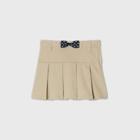 Toddler Girls' Stretch Uniform Twill Skorts - Cat & Jack Beige