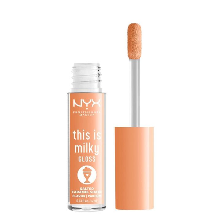 Nyx Professional Makeup This Is Milky Gloss Hydrating Lip Gloss - Salted Caramel Shake