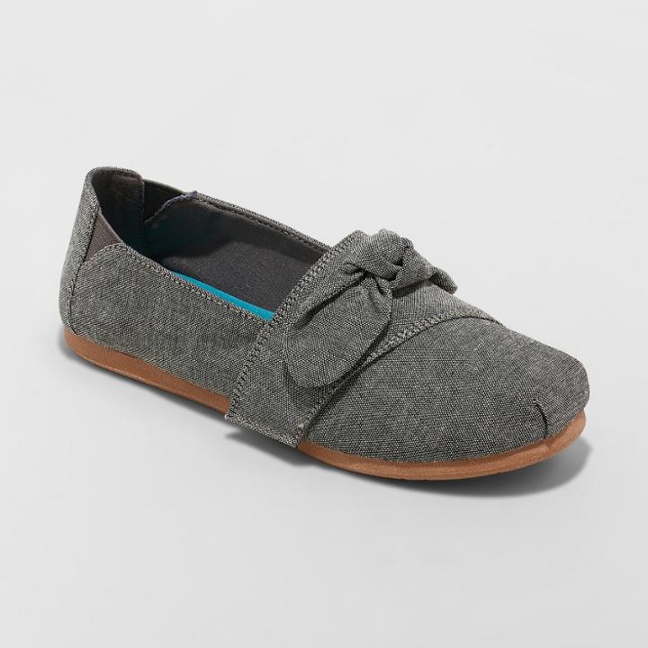 Girls' Mad Love Mittie Slip On Sneakers - Black