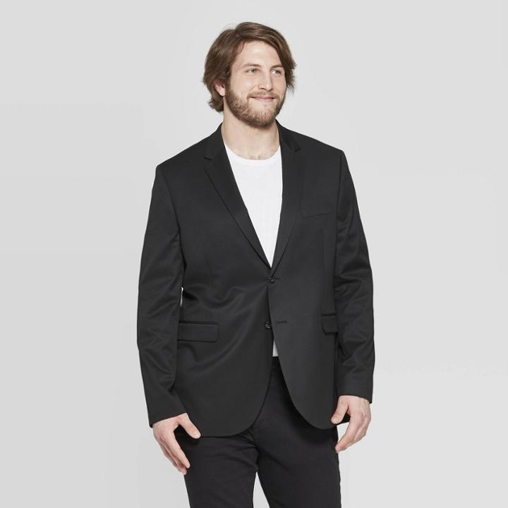 Men's Slim Fit Suit Jacket - Goodfellow & Co Black