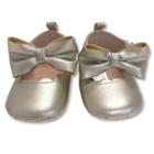 Baby Girls' Bow Crib Shoes - Cat & Jack Gold