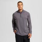 Men's Big & Tall 3/4 Zip - C9 Champion Railroad Gray