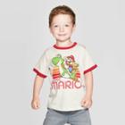 Super Mario Toddler Boys' Star Wars Logo T-shirt - Heather Gray