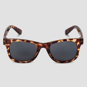 Toddler Boys' Rectangle Sunglass Tort Brown One Size - Circo