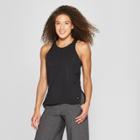 Mpg Sport Women's Elastic Strap Knit Tank - Black