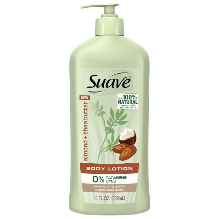 Suave Body Lotion Almond And Shea Butter