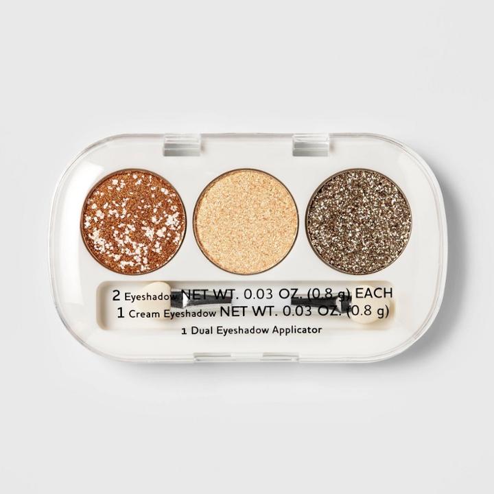 Mini Eyeshadow Palette - 3pc - Target Beauty
