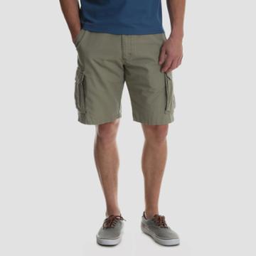 Wrangler Men's 10 Ripstop Cargo Shorts - British Khaki