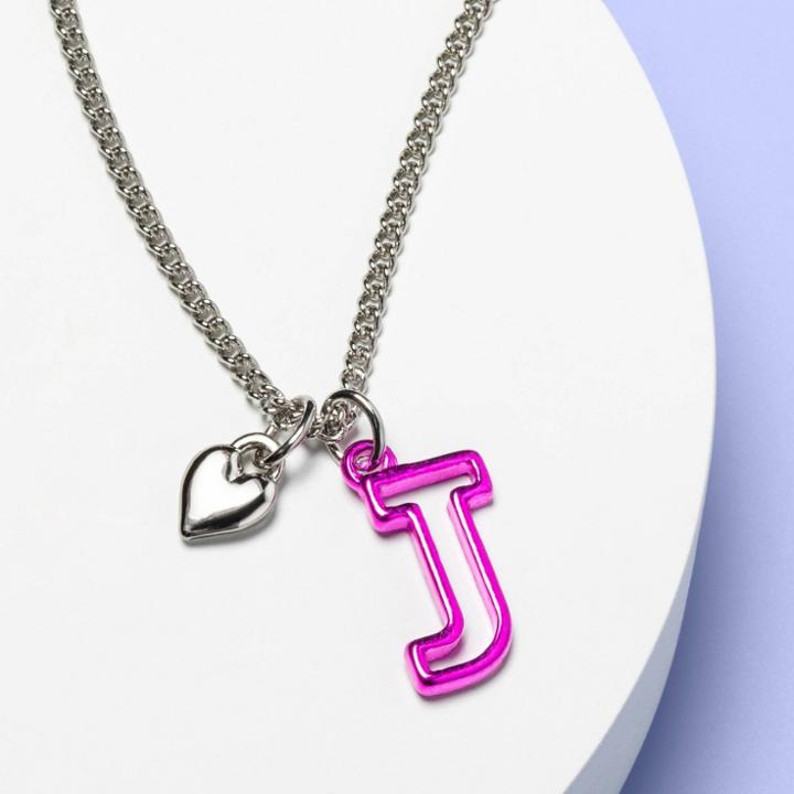 More Than Magic Girls' Monogram Letter J Necklace - More Than