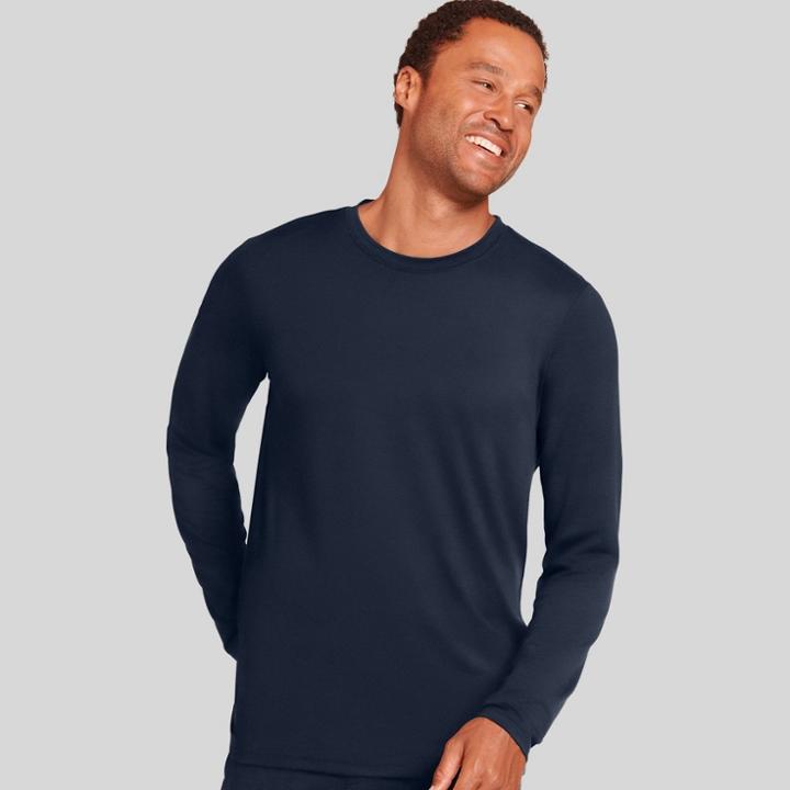 Jockey Generation Men's Ultrasoft Long Sleeve T-shirt - Navy