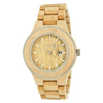 Earth Wood Goods Earth Wood Men's Eco - Friendly Sustainable Wood Bracelet Watch - Khaki