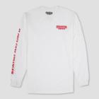Men's Stranger Things It Only Gets Stranger Long Sleeve T-shirt - Chalk White