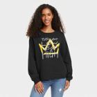Well Worn Black History Month Women's 'they Go Low We Go High' Sweatshirt - Black