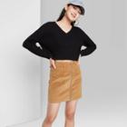 Women's V-neck Pullover Sweater - Wild Fable Black