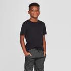 Boys' Short Sleeve Dual Hem Tall T-shirt - Art Class Black Xs, Black Velvet