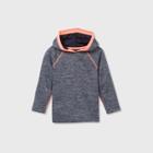 Toddler Boys' Active Hooded Long Sleeve Athletic Jersey - Cat & Jack Navy