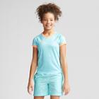 Umbro Girls' Printed Jersey - Island Blue